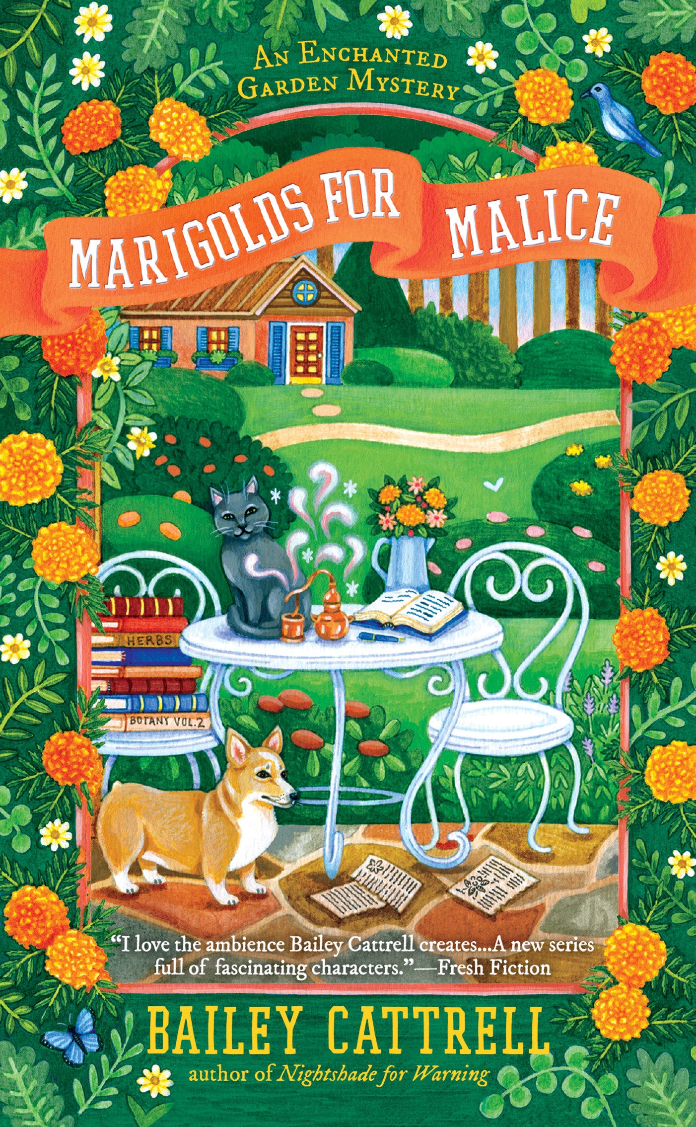 Marigolds for Malice (An Enchanted Garden Mystery) (Book:3)