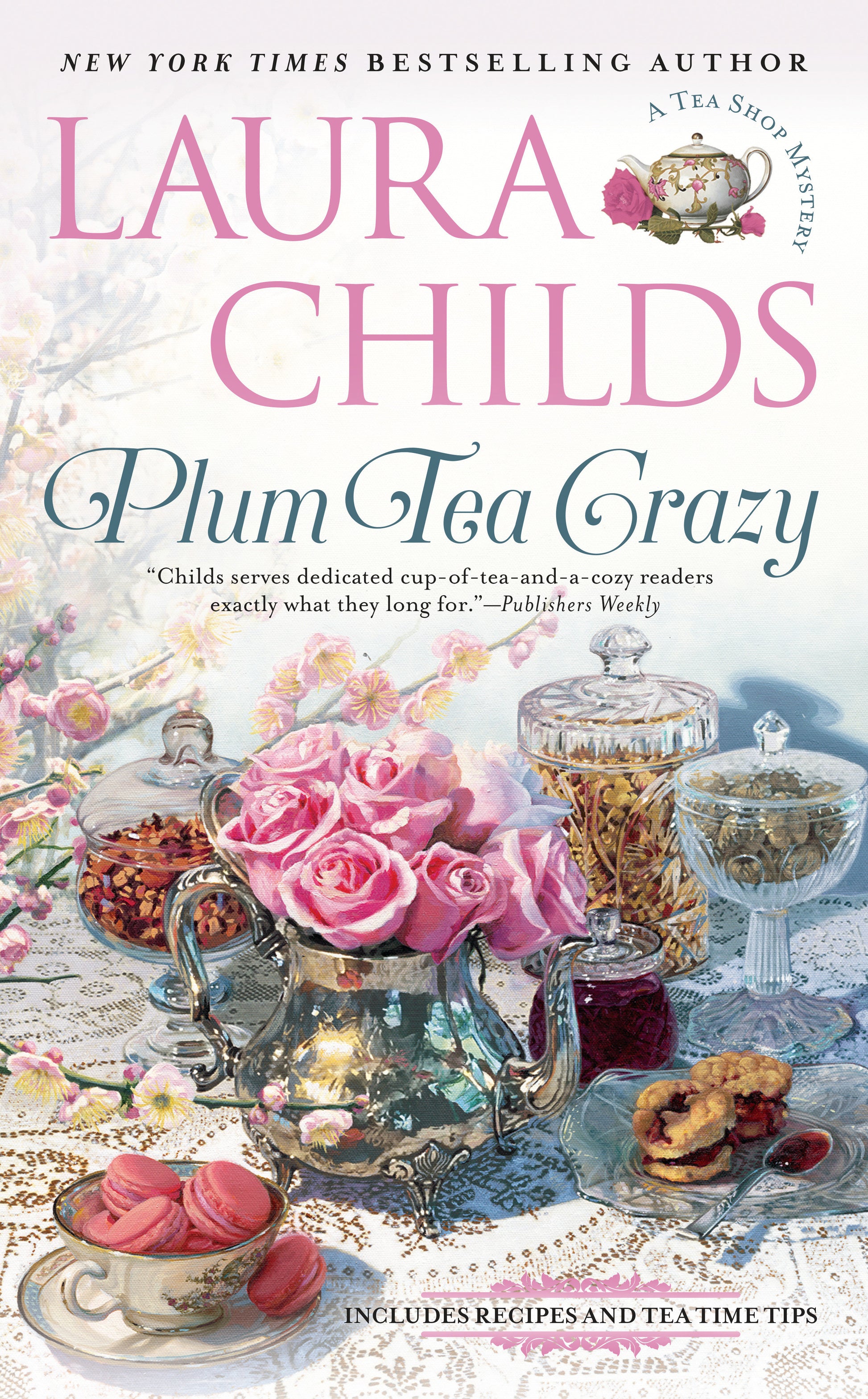 Plum Tea Crazy (A Tea Shop Mystery) (Book:19)