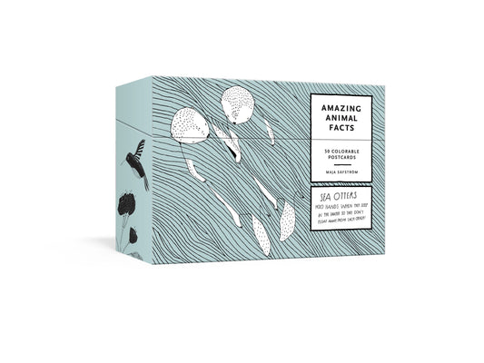 Amazing Animal Facts Postcards - 50 Colorable Postcards