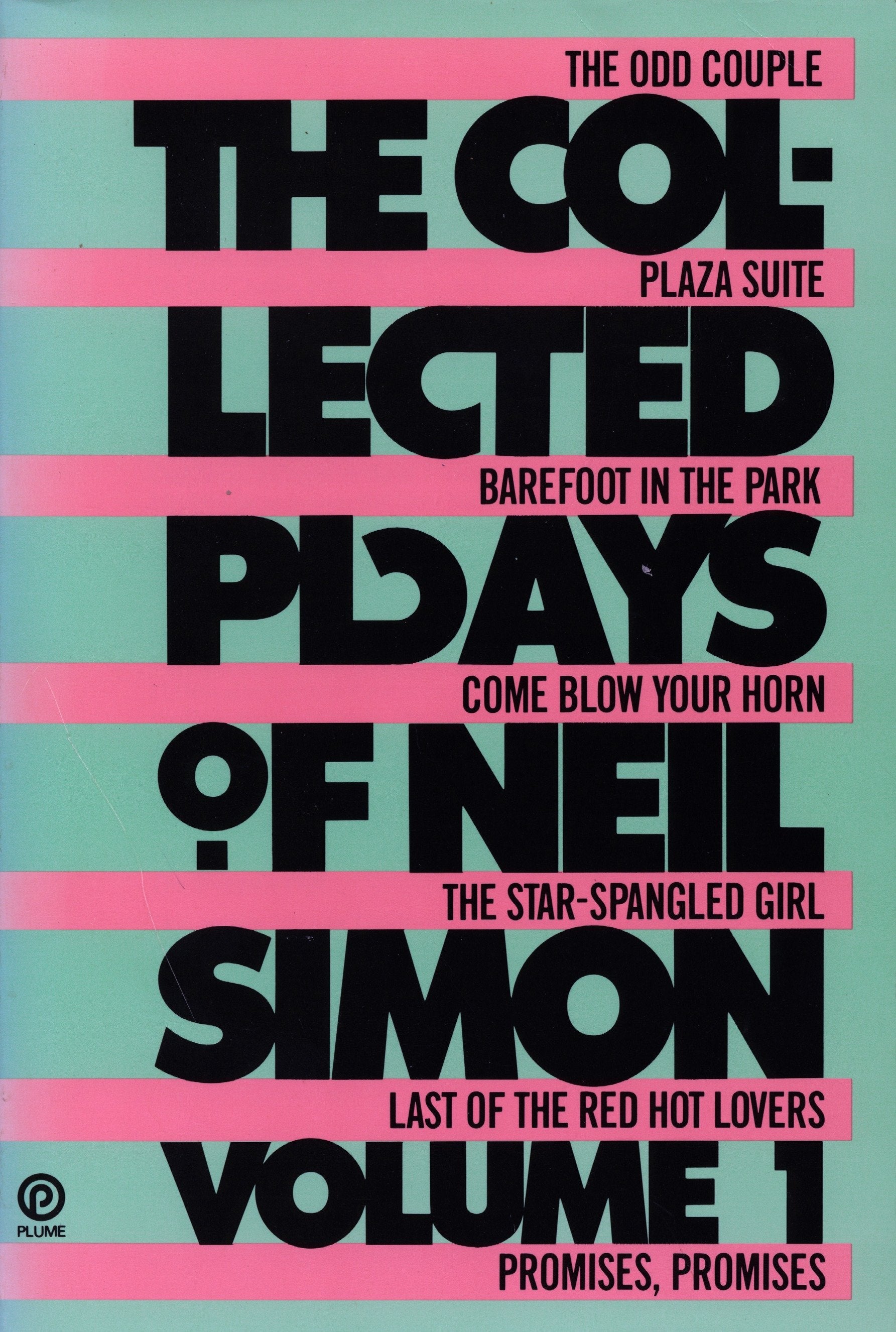 The Collected Plays of Neil Simon - Volume 1