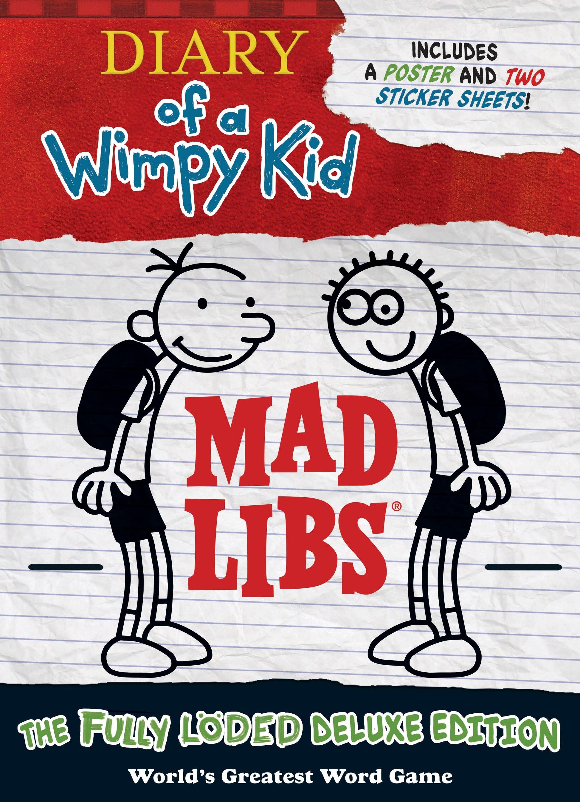 Diary of a Wimpy Kid Mad Libs - The Fully L�ded Deluxe Edition (Mad Libs)