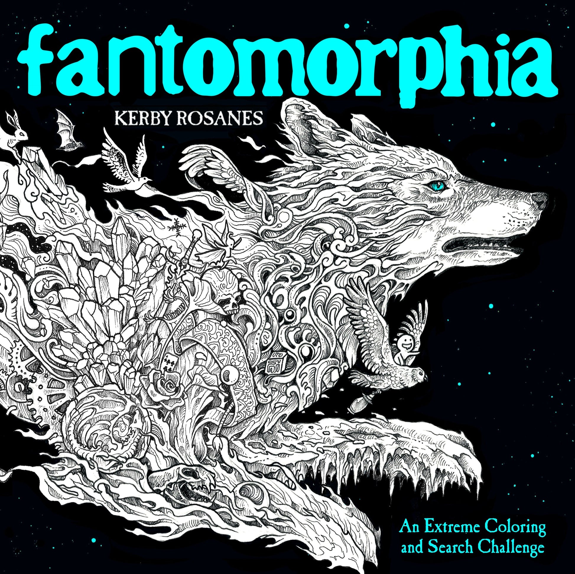 Fantomorphia - An Extreme Coloring and Search Challenge