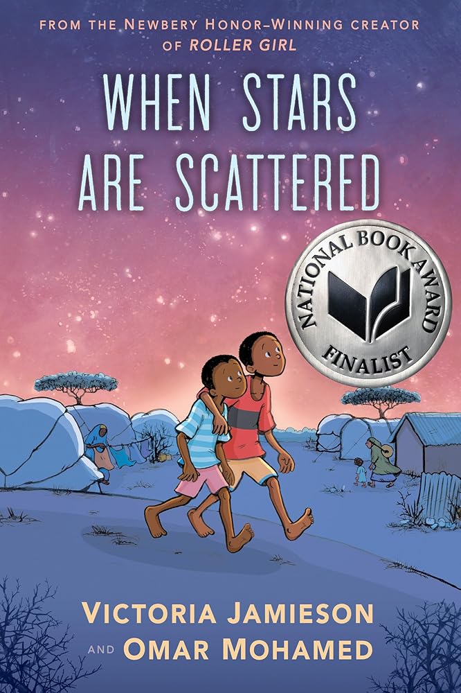 When Stars Are Scattered: (National Book Award Finalist) by Victoria Jamieson, Omar Mohamed, Iman Geddy