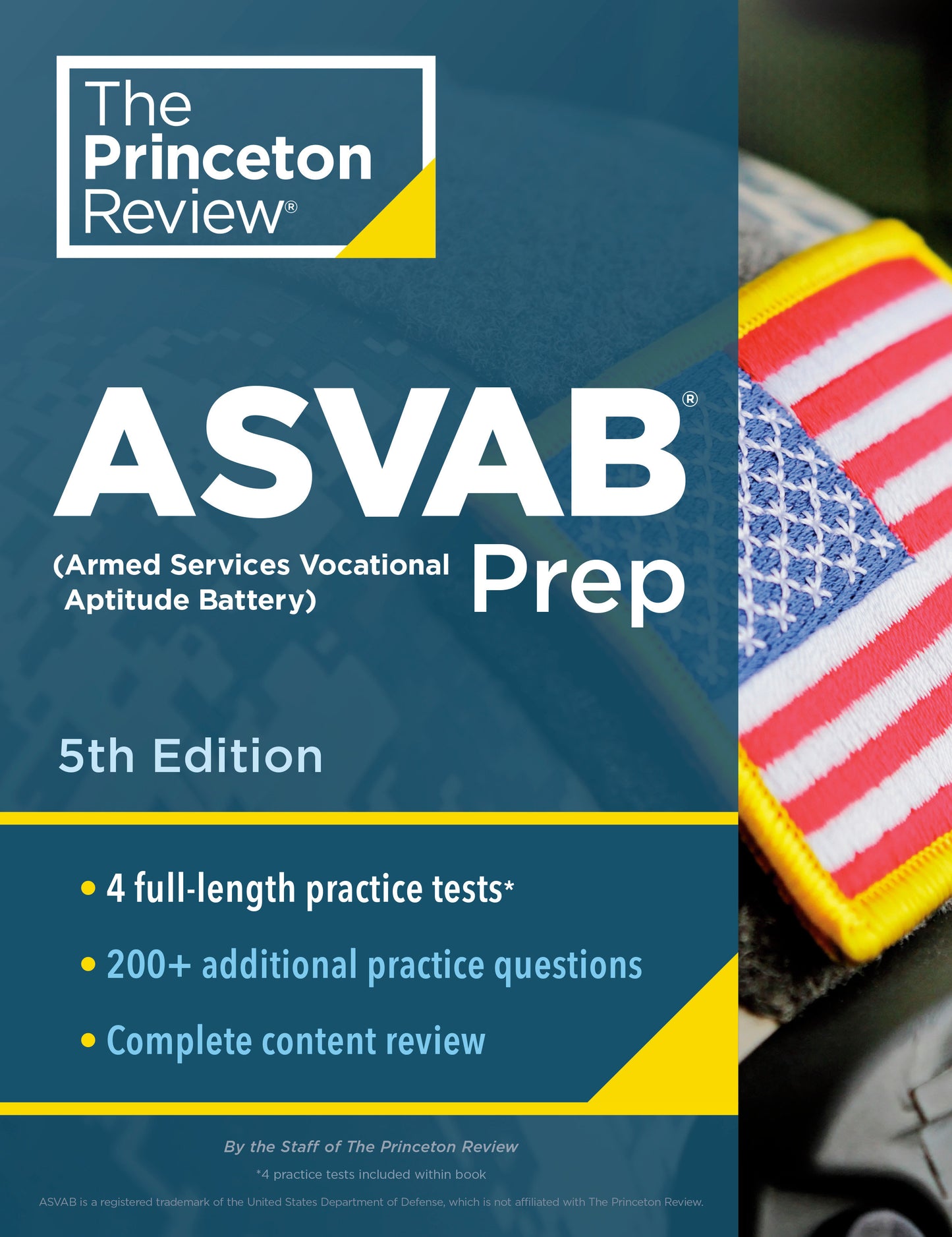 Princeton Review ASVAB Prep, 5th Edition - 4 Practice Tests + Complete Content Review + Strategies & Techniques (Professional Test Preparation)