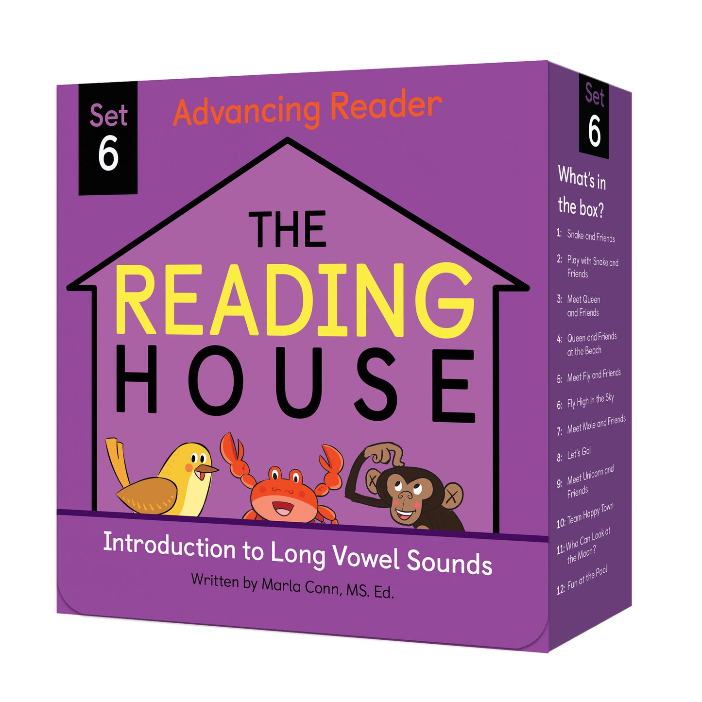 The Reading House Set 6: Introduction to Long Vowel Sounds (The Reading House) (Book:6)