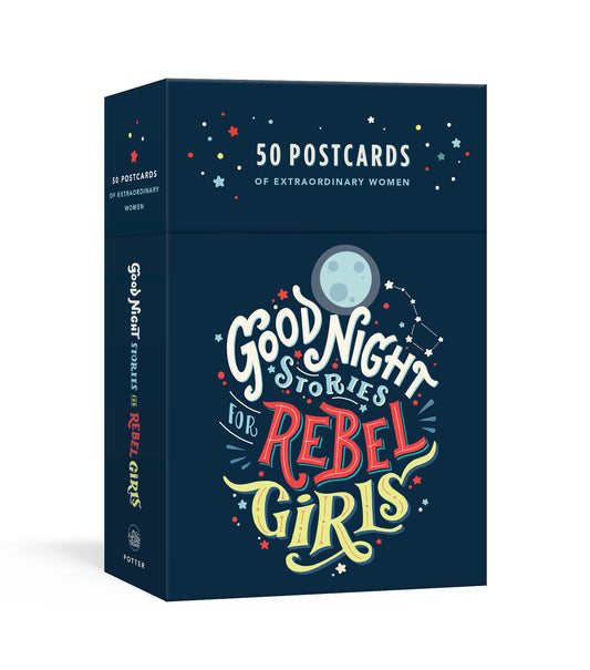 Good Night Stories for Rebel Girls - 50 Postcards of Women Creators, Leaders, Pioneers, Champions, and Warriors (Good Night Stories for Rebel Girls)