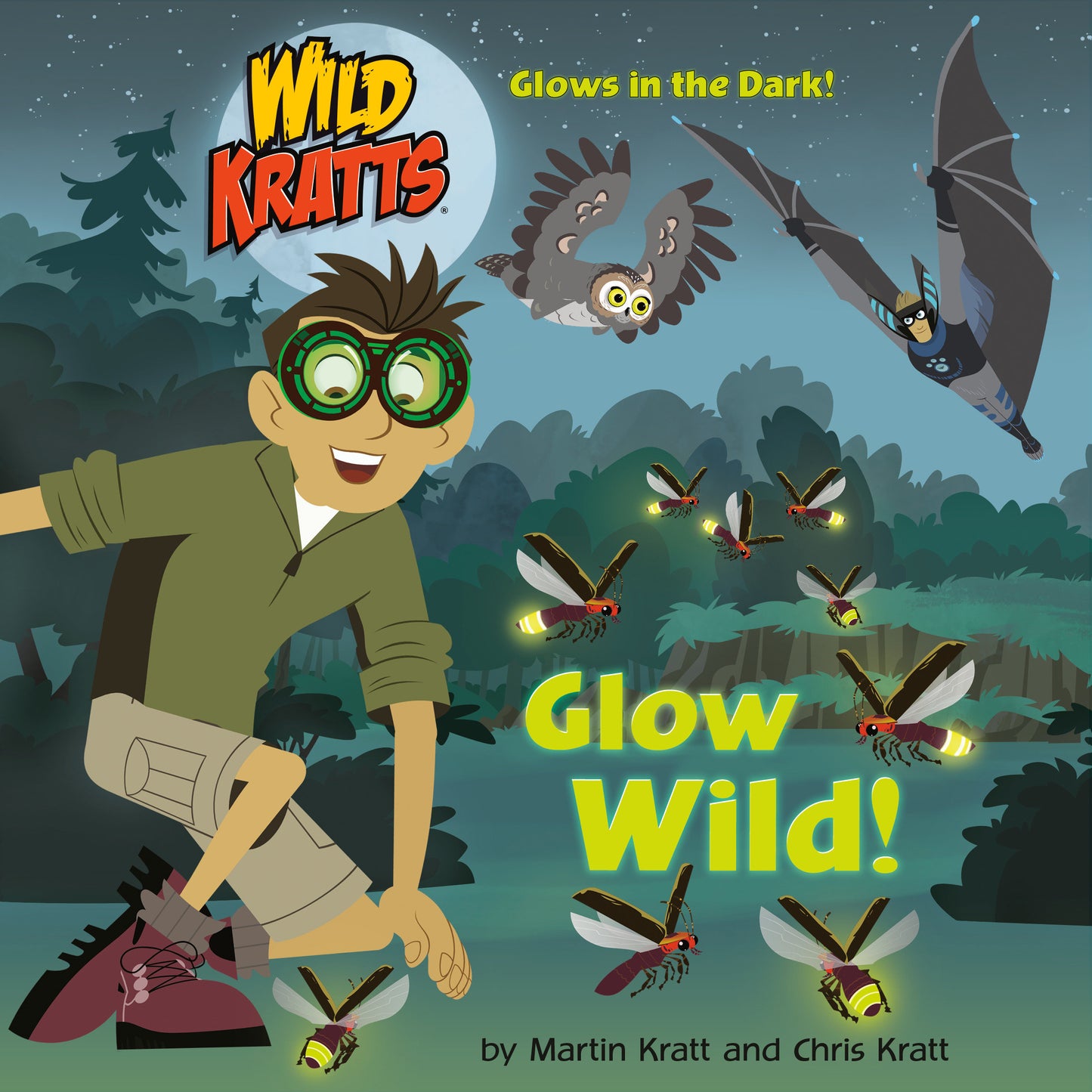 Glow Wild! (Wild Kratts) (Pictureback)