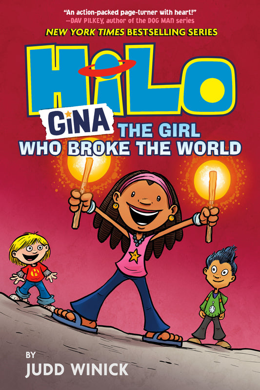 Hilo Book 7: Gina---The Girl Who Broke the World - (A Graphic Novel) (Hilo) (Book:7)