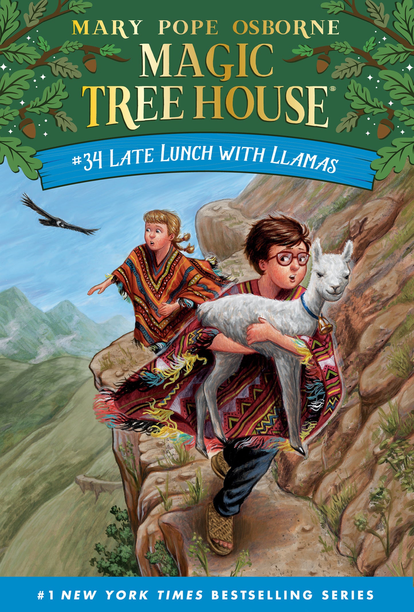 Late Lunch with Llamas (Magic Tree House) (Book:34)