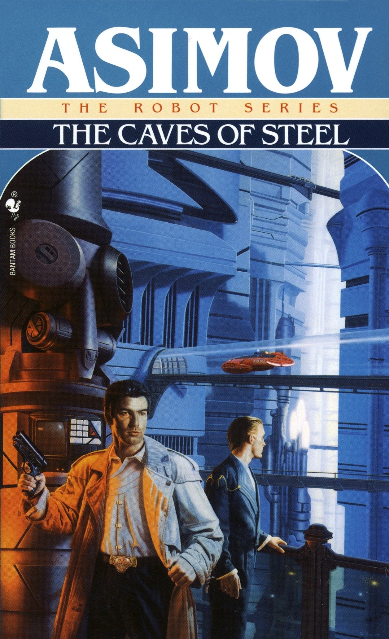 The Caves of Steel (The Robot Series) (Book:2)