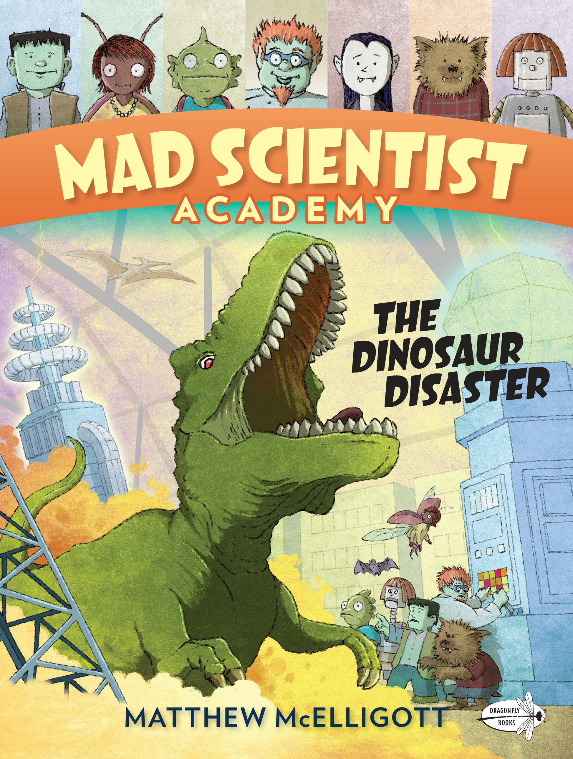 Mad Scientist Academy: The Dinosaur Disaster (Mad Scientist Academy) (Book:1)