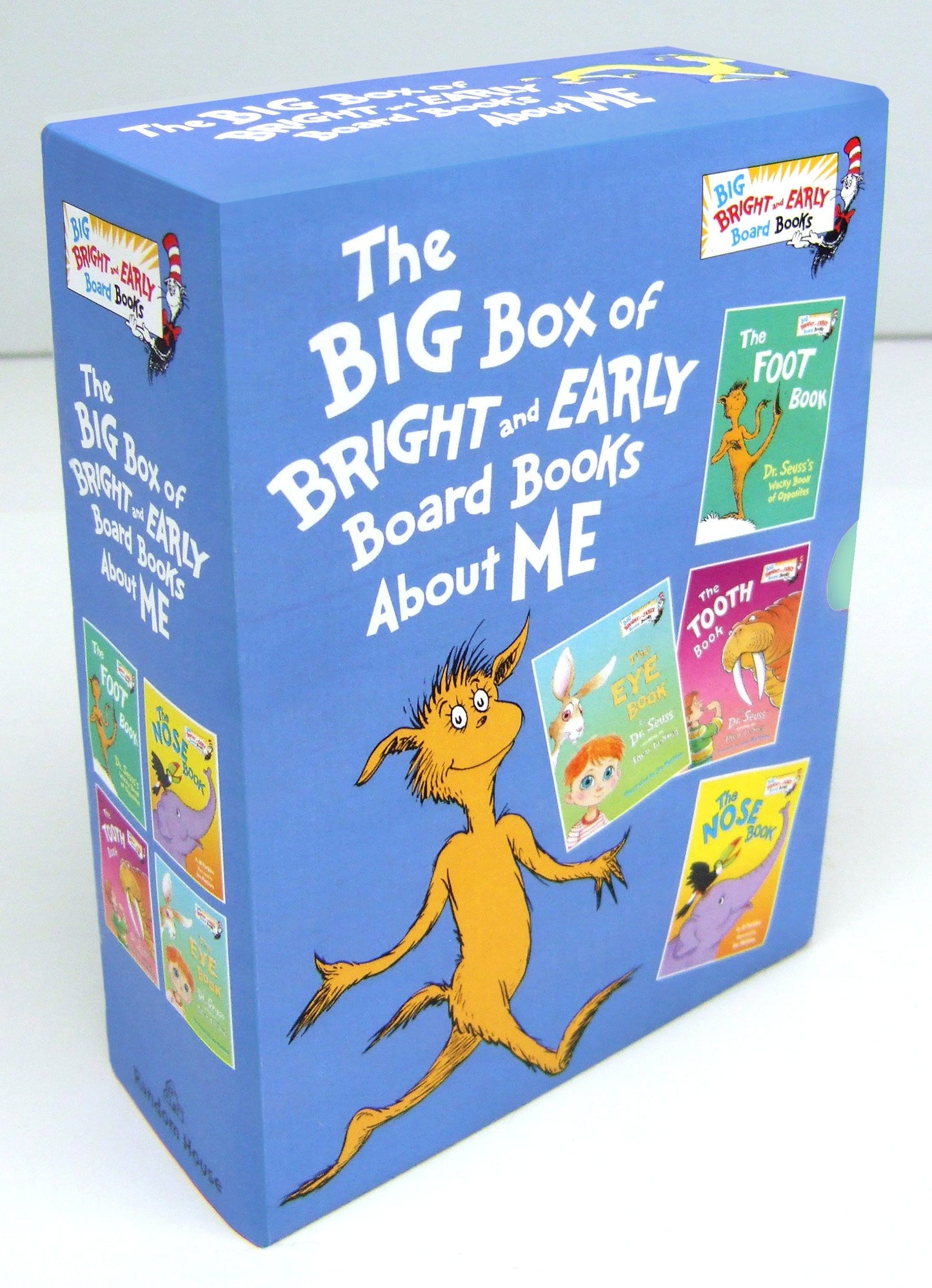 The Big Boxed Set of Bright and Early Board Books About Me - The Foot Book; The Eye Book; The Tooth Book; The Nose Book (Big Bright & Early Board Book)