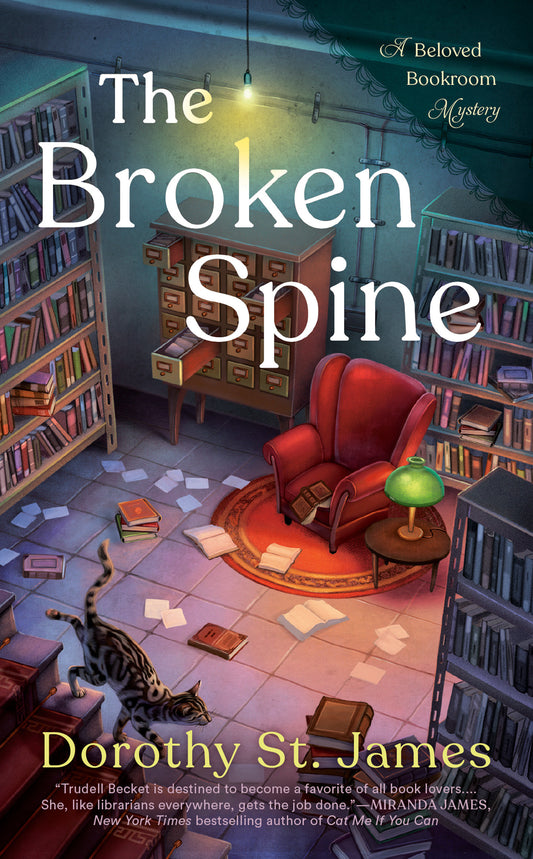 The Broken Spine (A Beloved Bookroom Mystery) (Book:1)