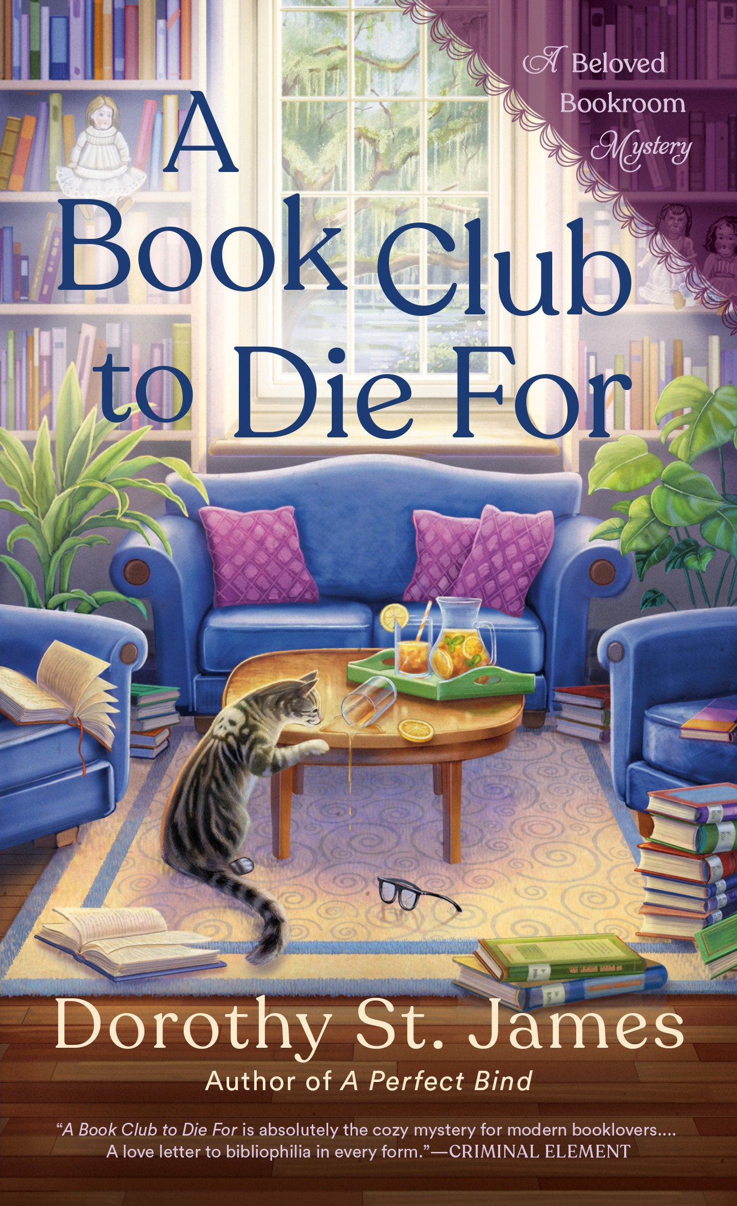 A Book Club to Die For (A Beloved Bookroom Mystery) (Book:3)