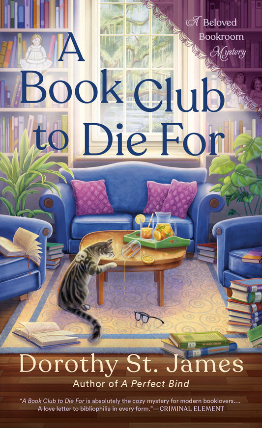 A Book Club to Die For (A Beloved Bookroom Mystery) (Book:3)