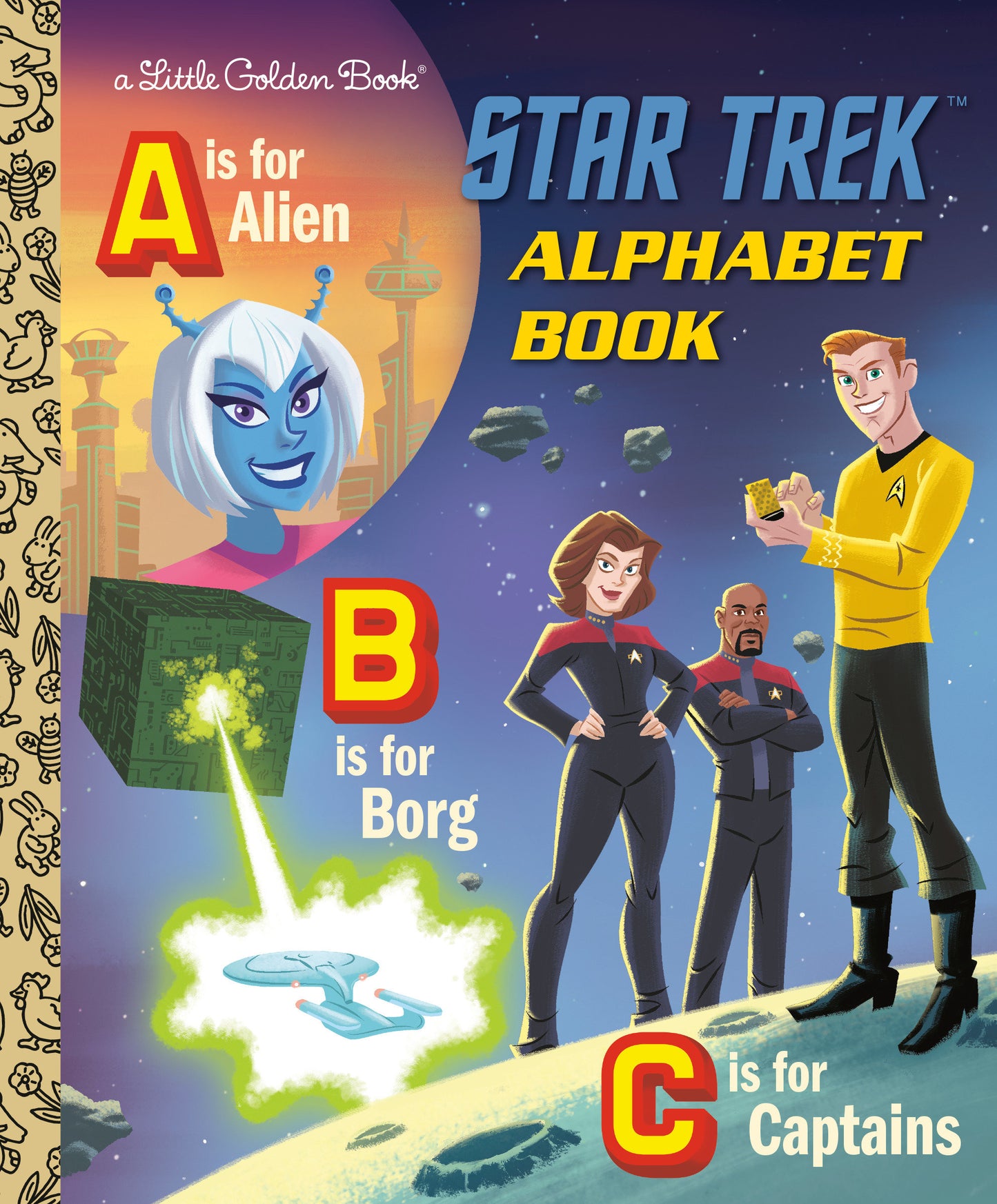 Star Trek Alphabet Book (Star Trek) (Little Golden Book)