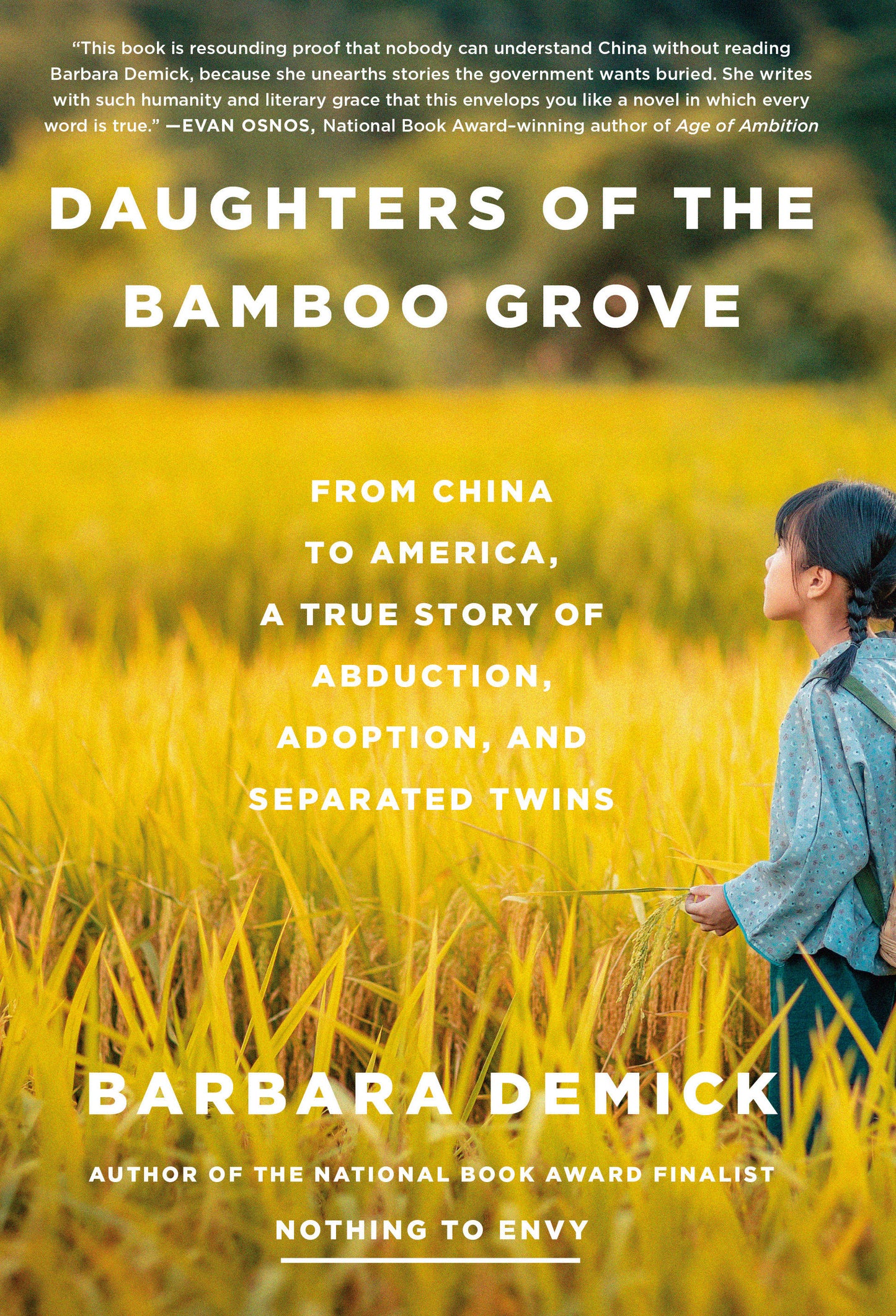 Daughters of the Bamboo Grove - From China to America, a True Story of Abduction, Adoption, and Separated Twins