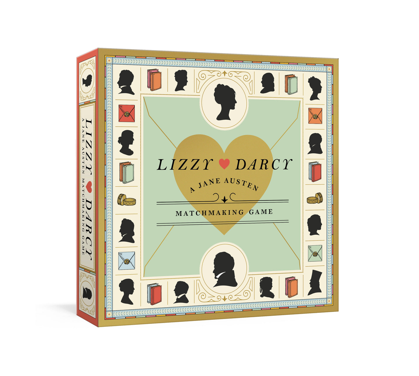 Lizzy Loves Darcy - A Jane Austen Matchmaking Game: Board Games