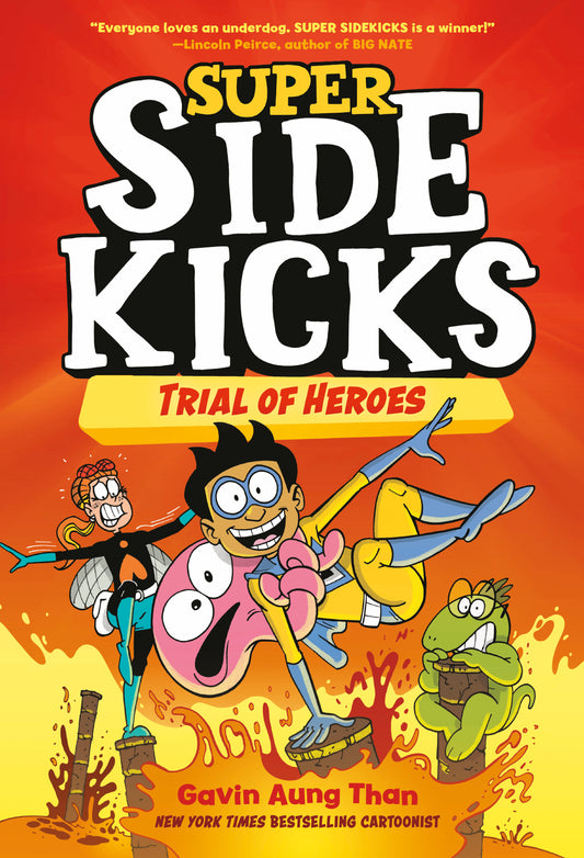 Super Sidekicks #3: Trial of Heroes - (A Graphic Novel) (Super Sidekicks) (Book:3)