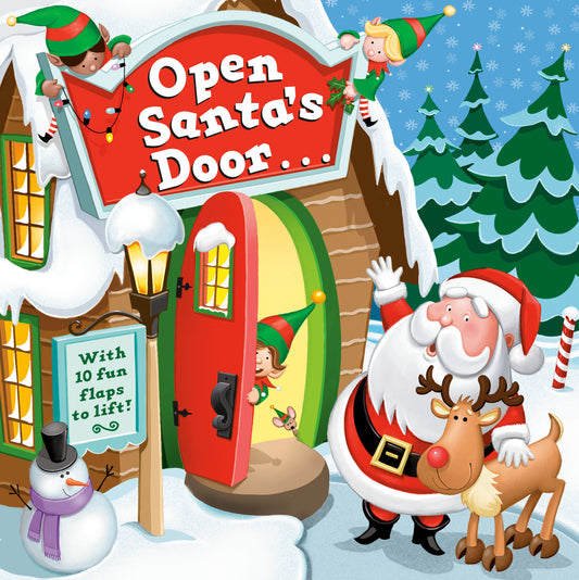 Open Santa's Door - A Christmas Lift-the-Flap Book