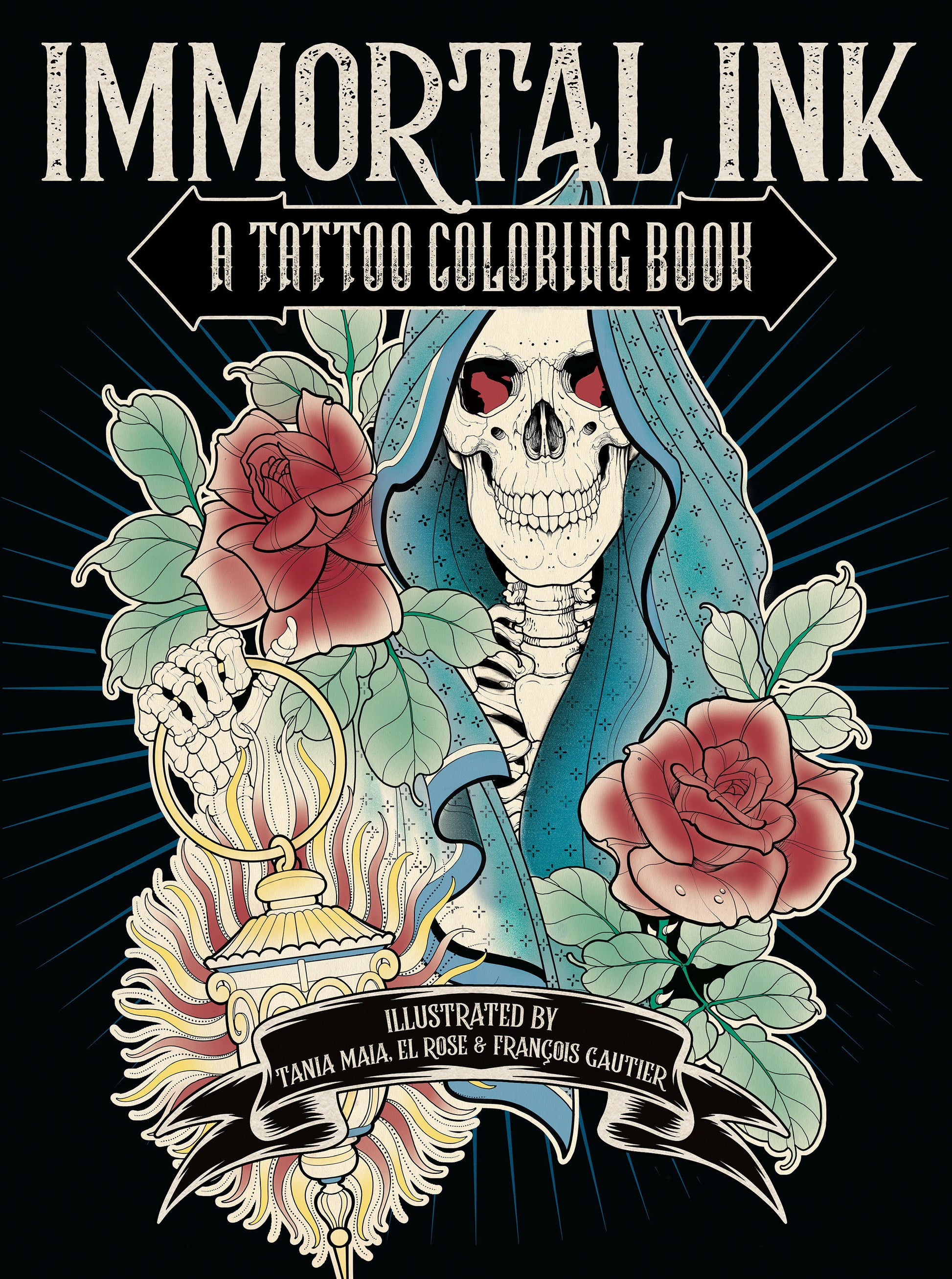Immortal Ink - A Tattoo Coloring Book
