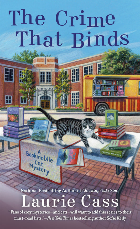 The Crime That Binds (A Bookmobile Cat Mystery) (Book:10)