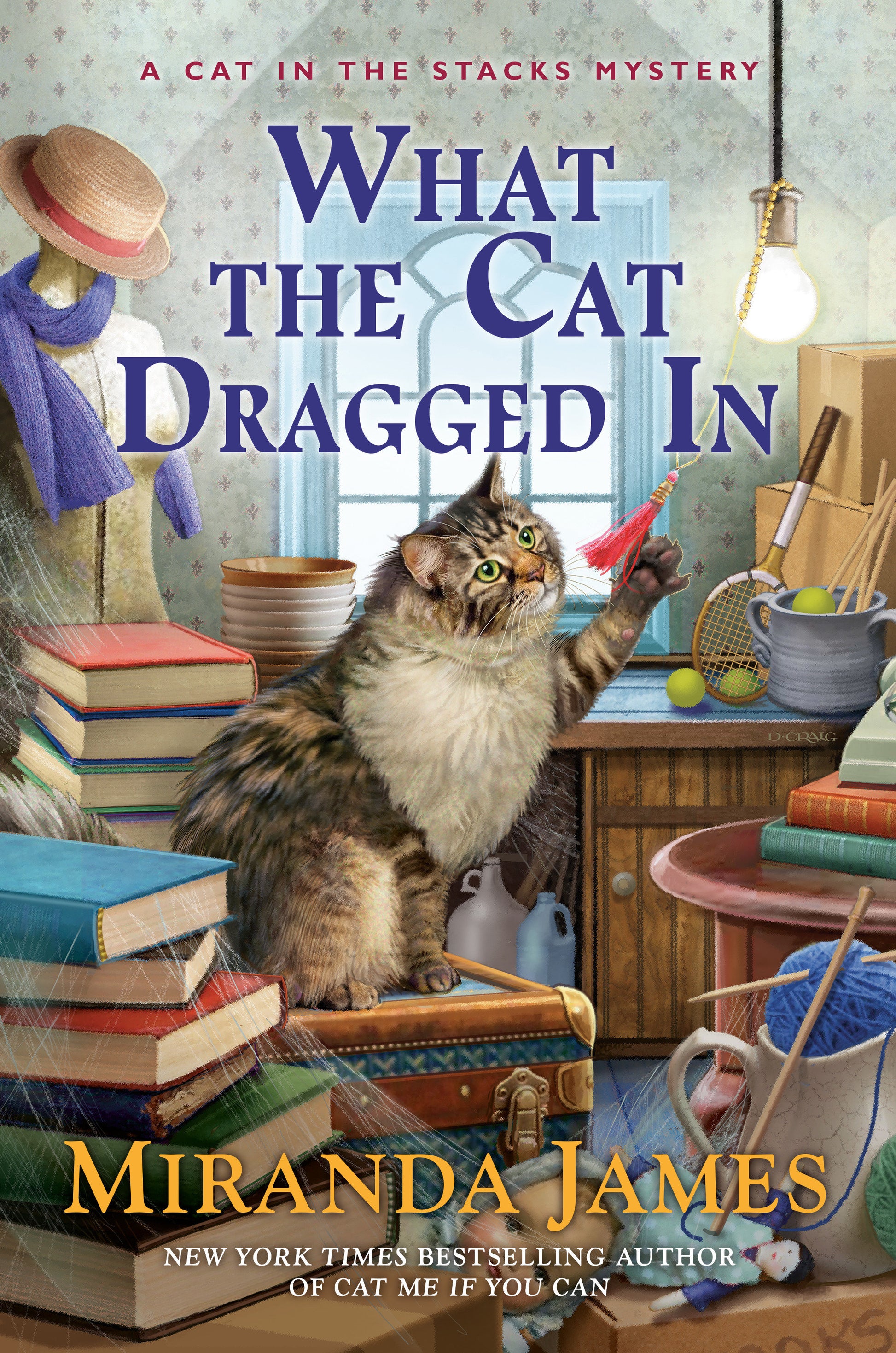 What the Cat Dragged In (Cat in the Stacks Mystery) (Book:14)