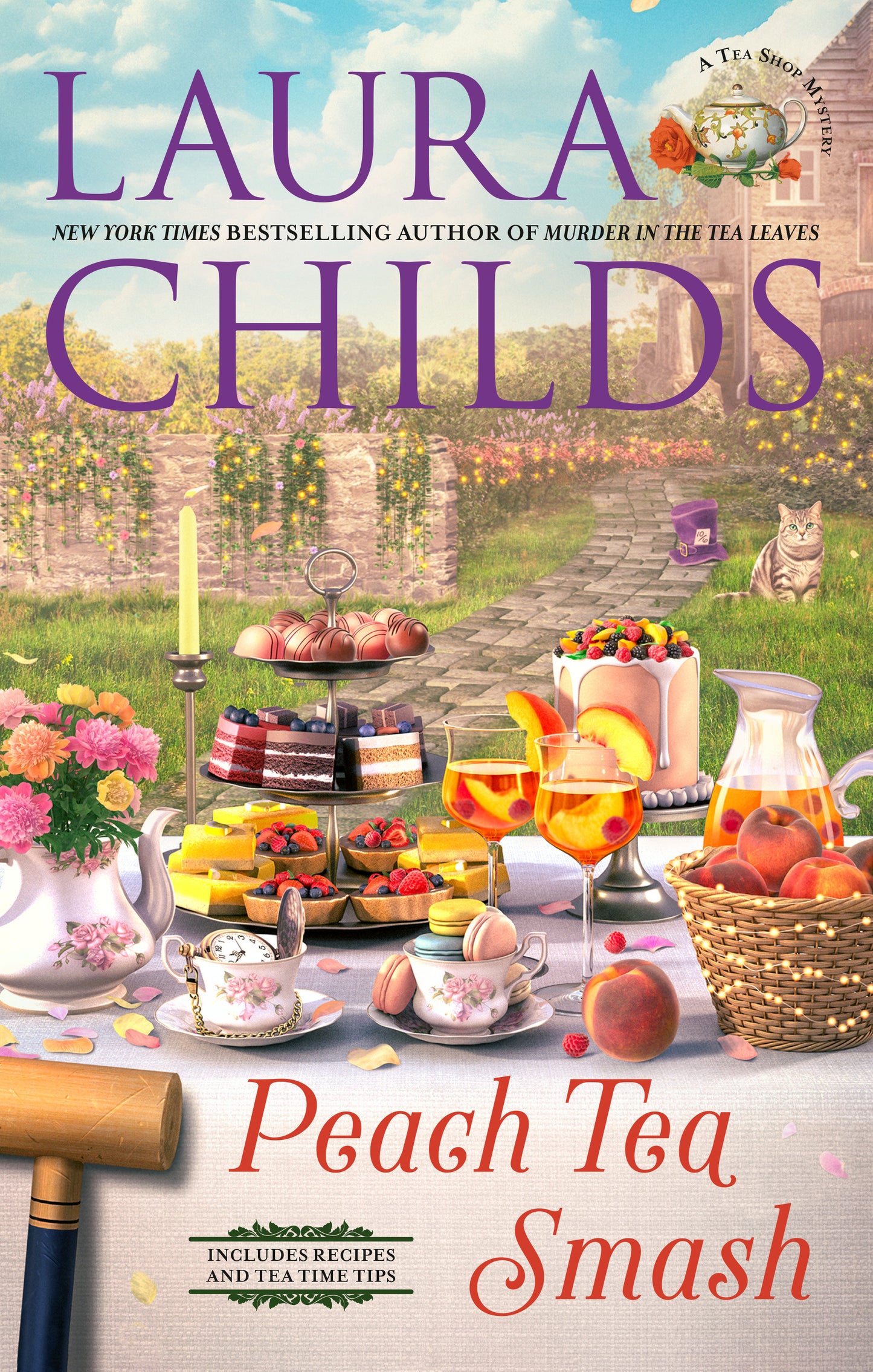 Peach Tea Smash (A Tea Shop Mystery) (Book:28)