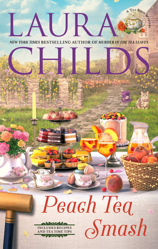 Peach Tea Smash (A Tea Shop Mystery) (Book:28)