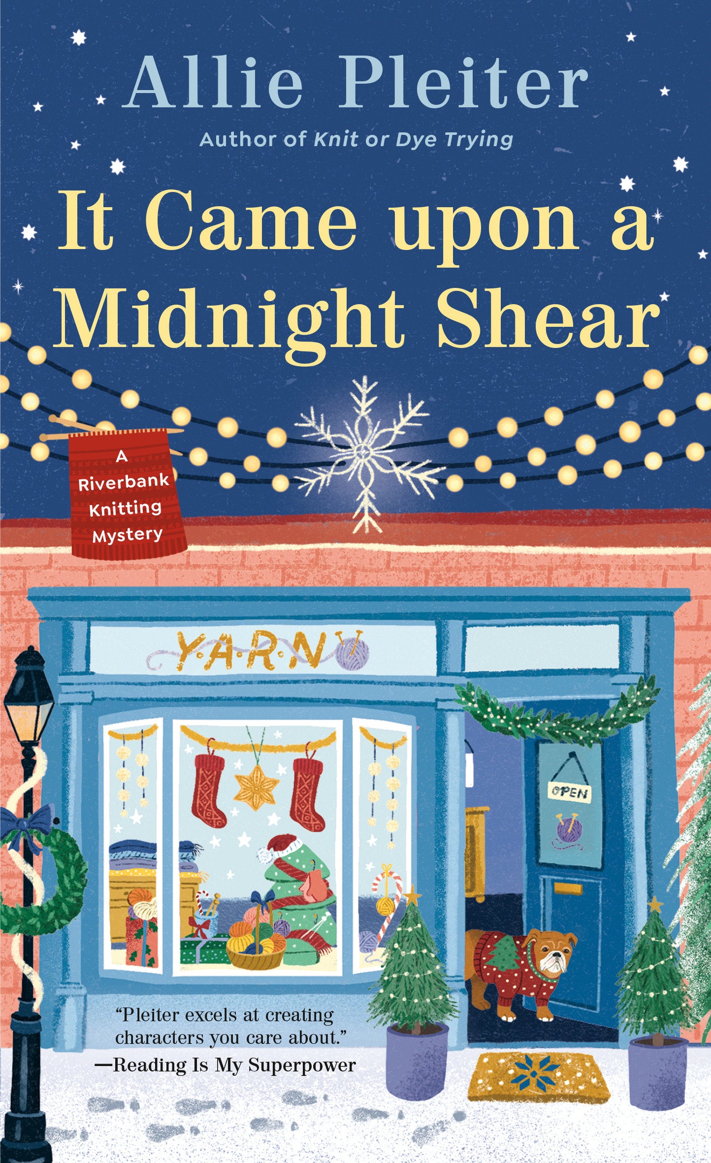 It Came upon a Midnight Shear (A Riverbank Knitting Mystery) (Book:3)