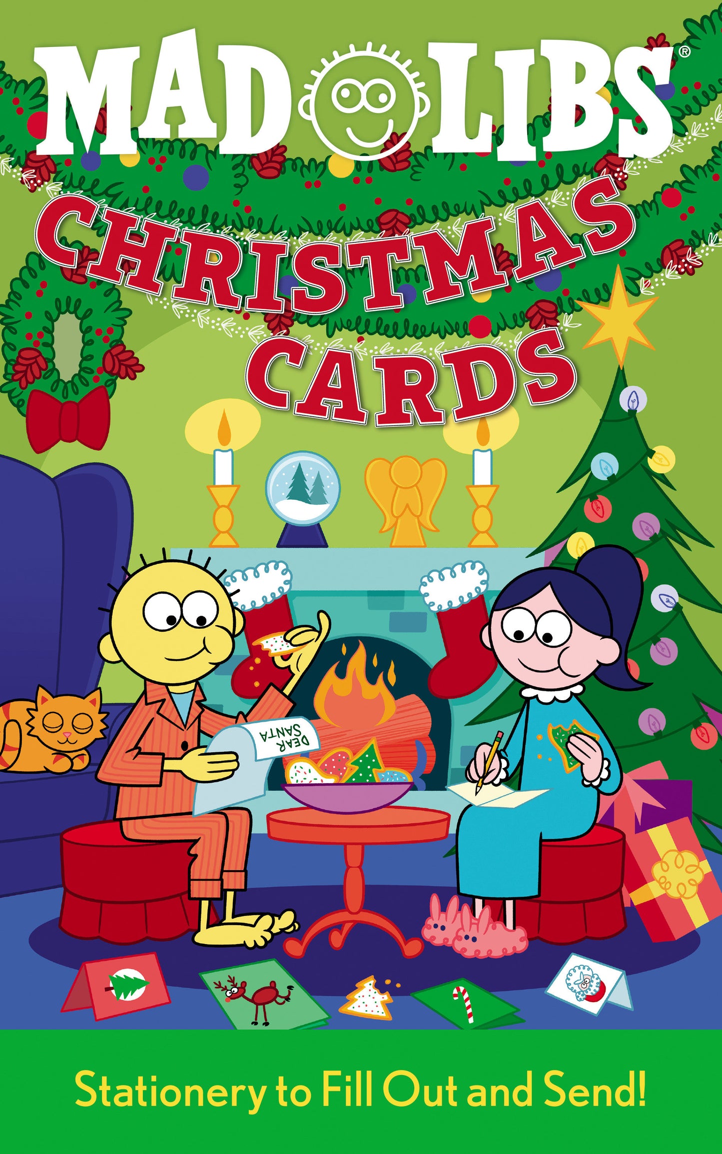Christmas Cards Mad Libs - Fun Cards to Fill Out and Send (Mad Libs)