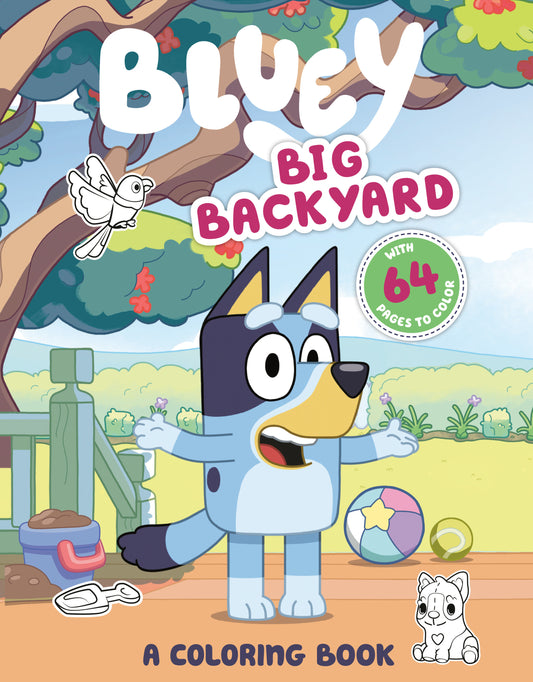 Bluey: Big Backyard: A Coloring Book (Bluey)