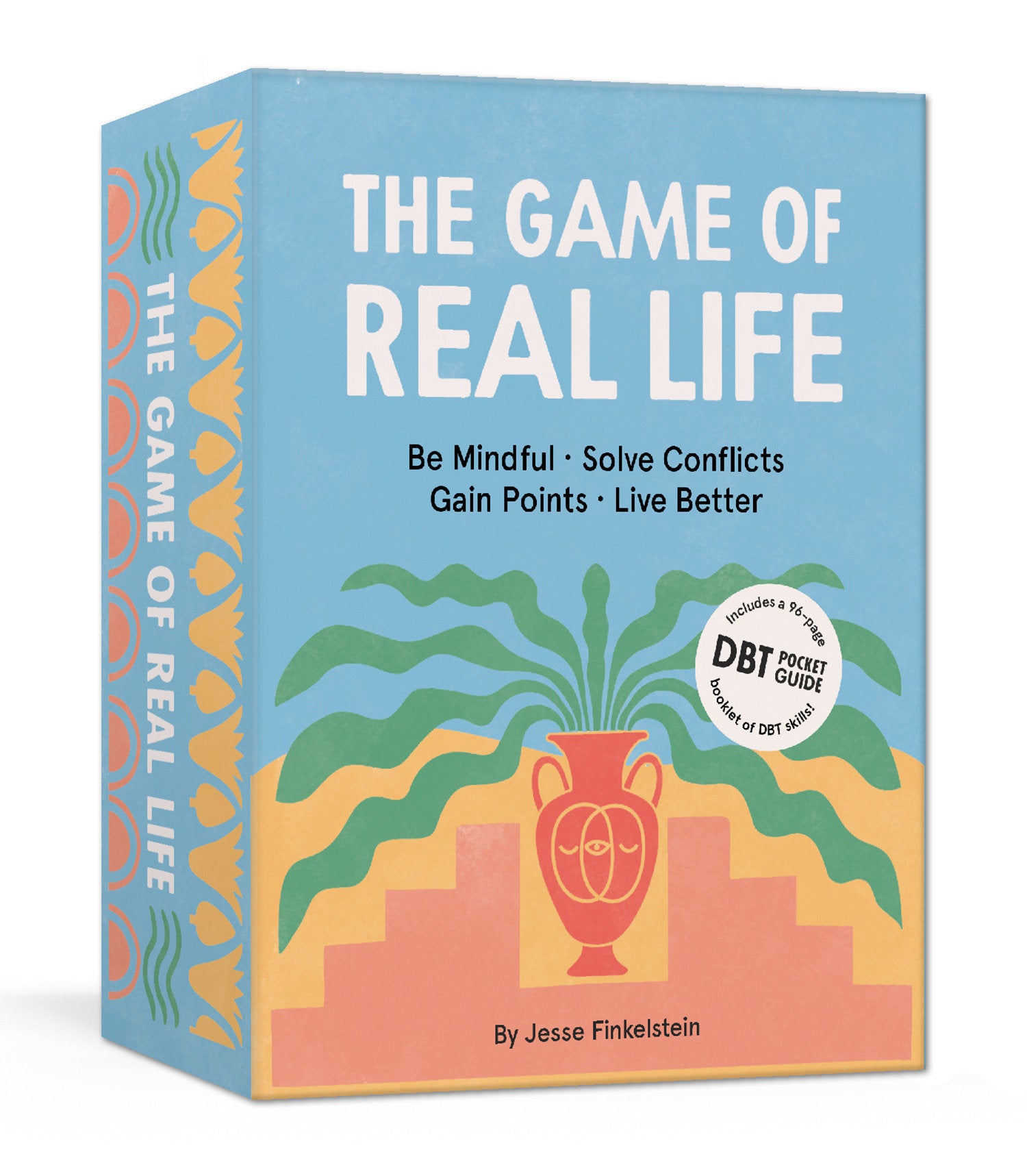 The Game of Real Life - Be Mindful. Solve Conflicts. Gain Points. Live Better. (Includes a 96-Page Pocket Guide to DBT Skills!) Card Games