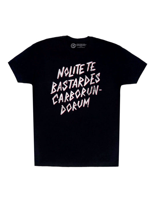 Nolite te bastardes carborondurum Unisex T-Shirt Large