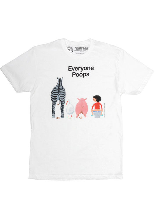 Everyone Poops Unisex T-Shirt Small