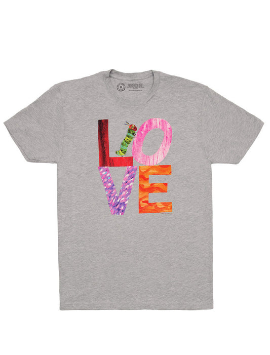 World of Eric Carle: Love from The Very Hungry Caterpillar Gray Unisex T-Shirt XXX-Large