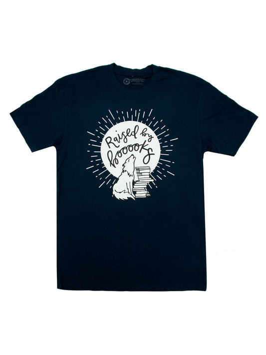 Raised by Books Unisex T-Shirt Small