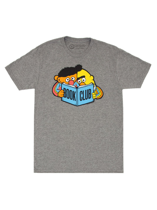 Sesame Street: Bert and Ernie Book Club Unisex T-Shirt Medium