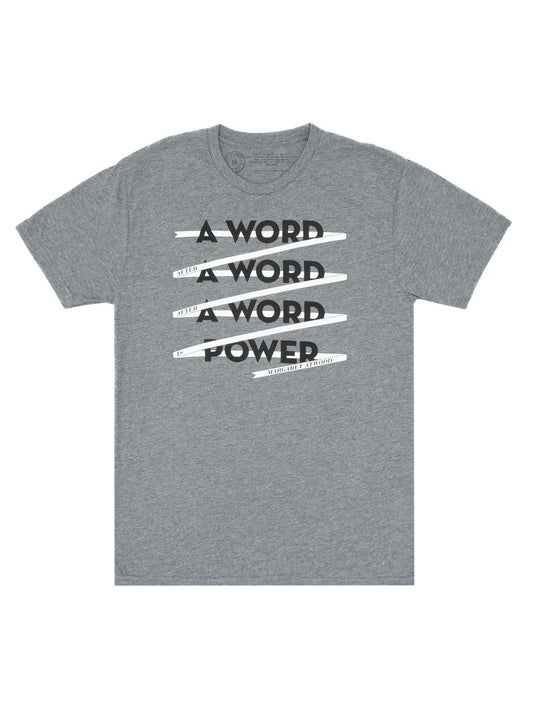 Margaret Atwood: A Word is Power Unisex T-Shirt Small