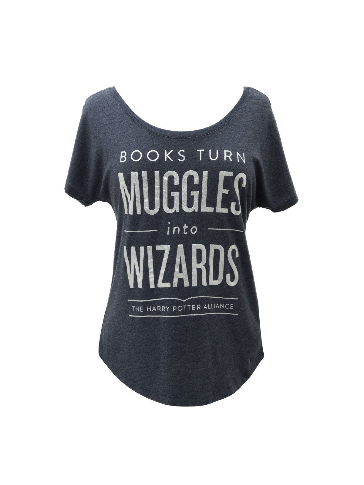 Books Turn Muggles Into Wizards Women's Relaxed Fit T-Shirt XXX-Large