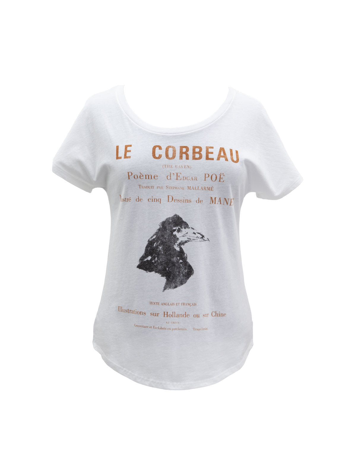 The Raven (French Edition) Women's Relaxed Fit T-Shirt Large