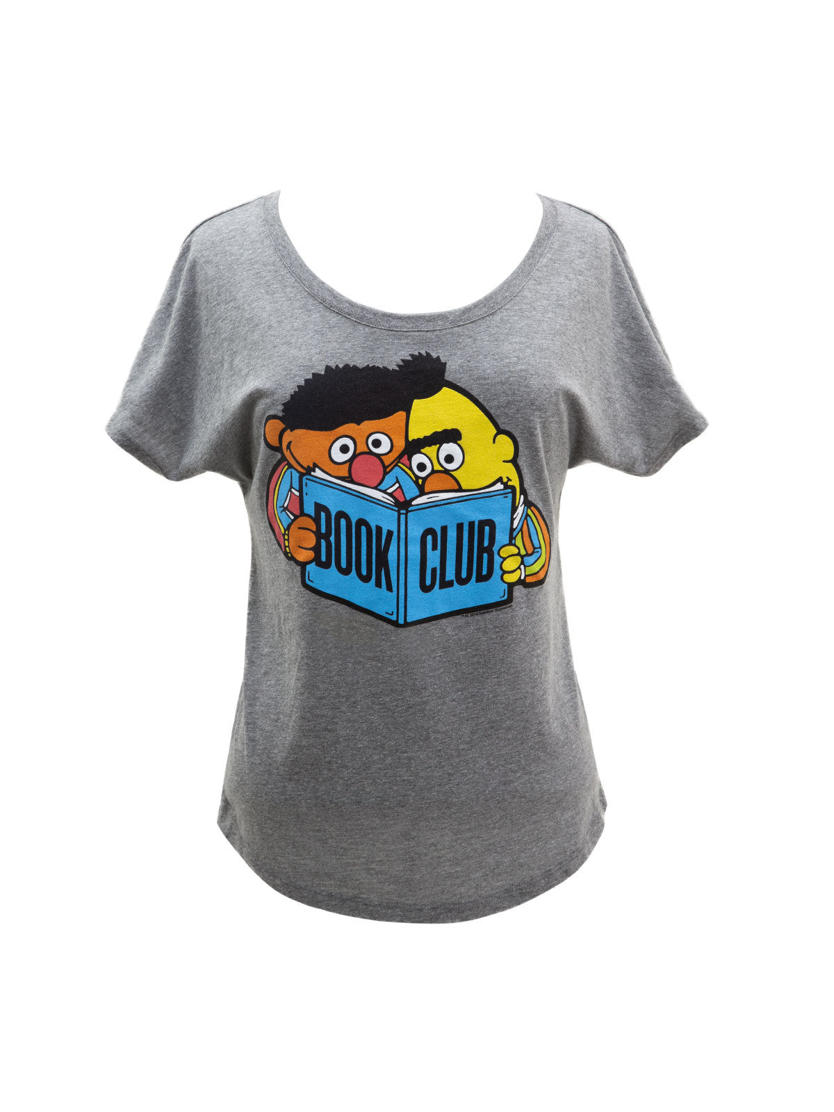 Sesame Street: Bert and Ernie Book Club Women's Relaxed Fit T-Shirt Small
