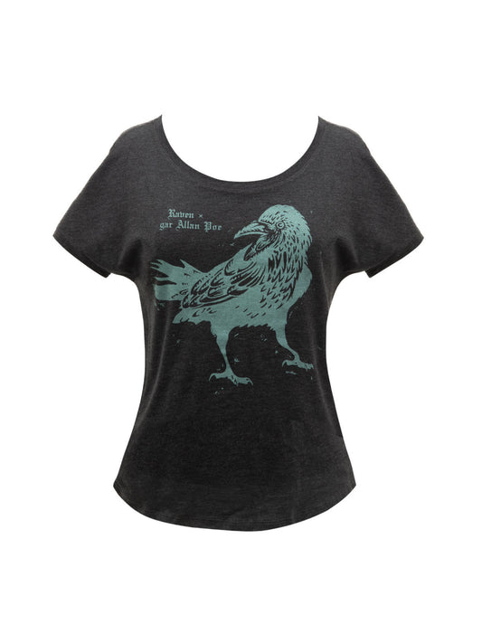 Penguin Horror: The Raven Women's Relaxed Fit T-Shirt Small