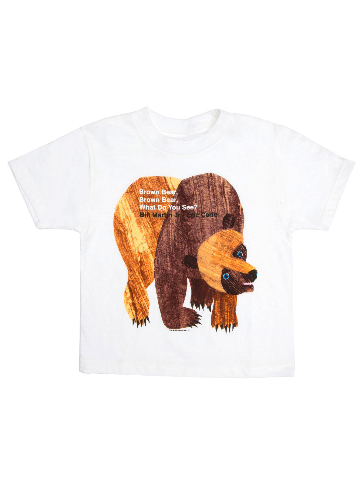 World of Eric Carle: Brown Bear, Brown Bear, What Do You See? Kids' T-Shirt - 4 Yr