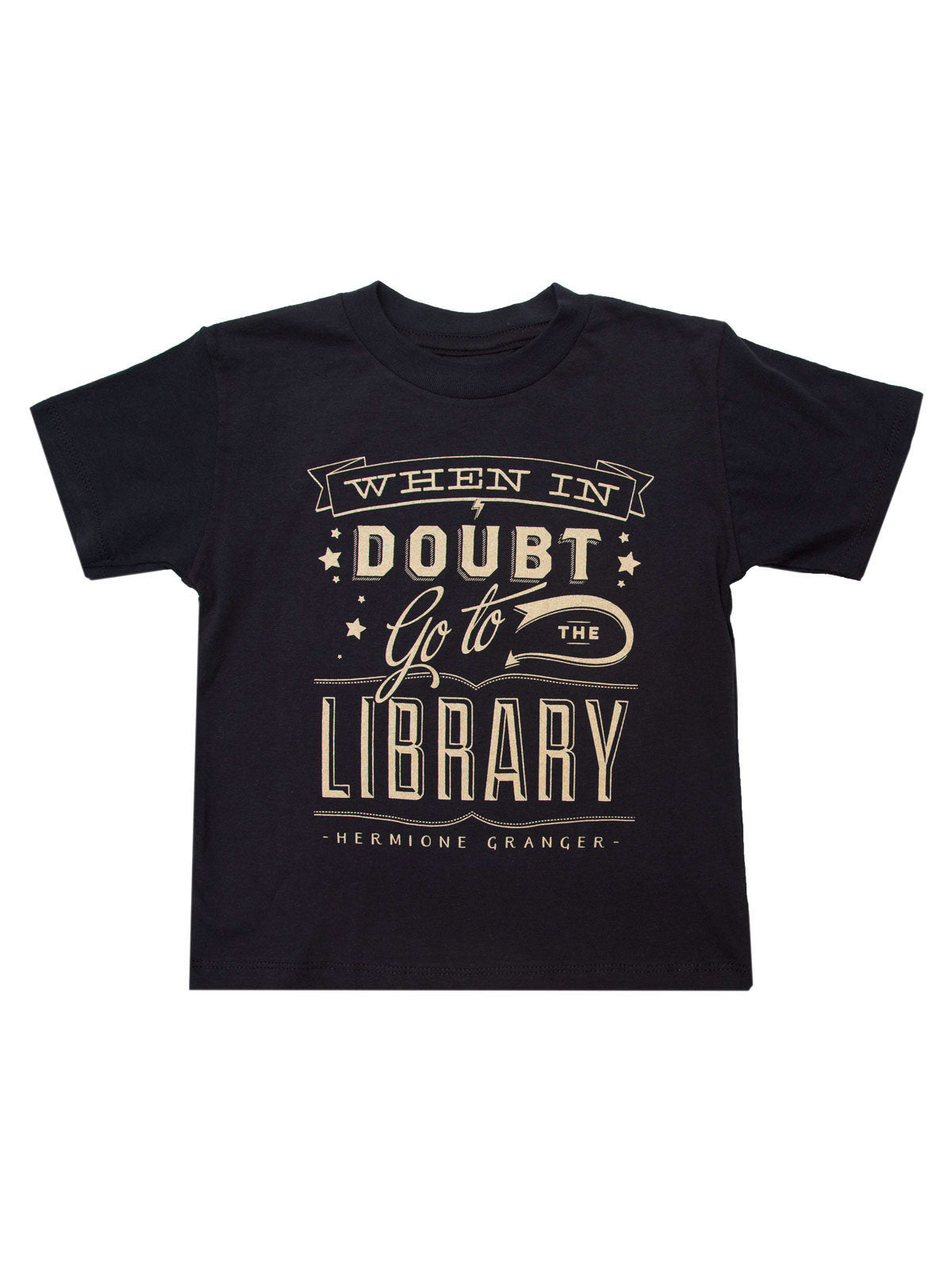 When in Doubt, Go to the Library Kids' T-Shirt - 6 Yr