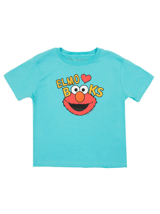 Sesame Street: Elmo Loves Books Kids' T-Shirt - 4 Yr
