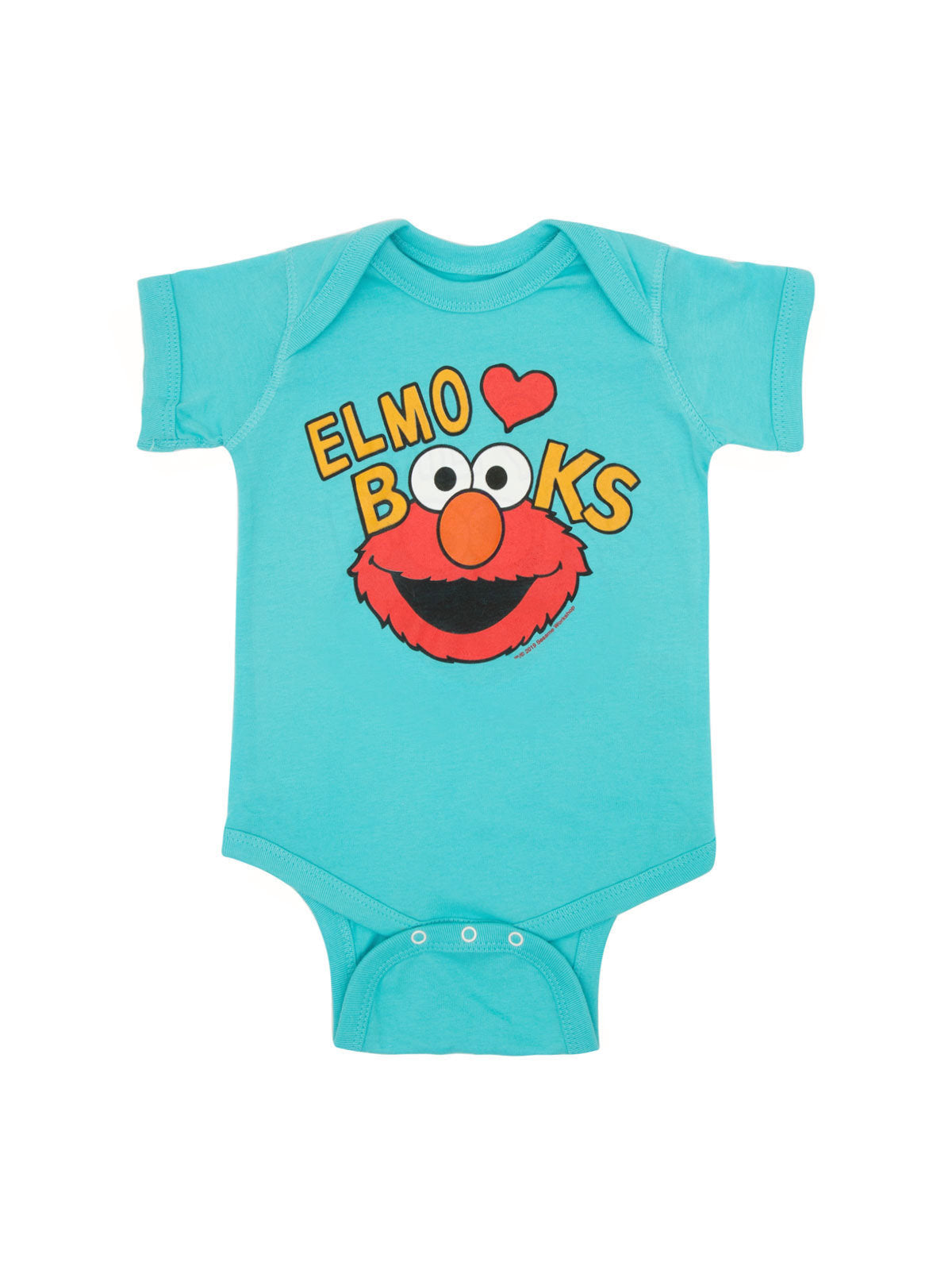 Sesame Street: Elmo Loves Books Baby Bodysuit - 6 Mo