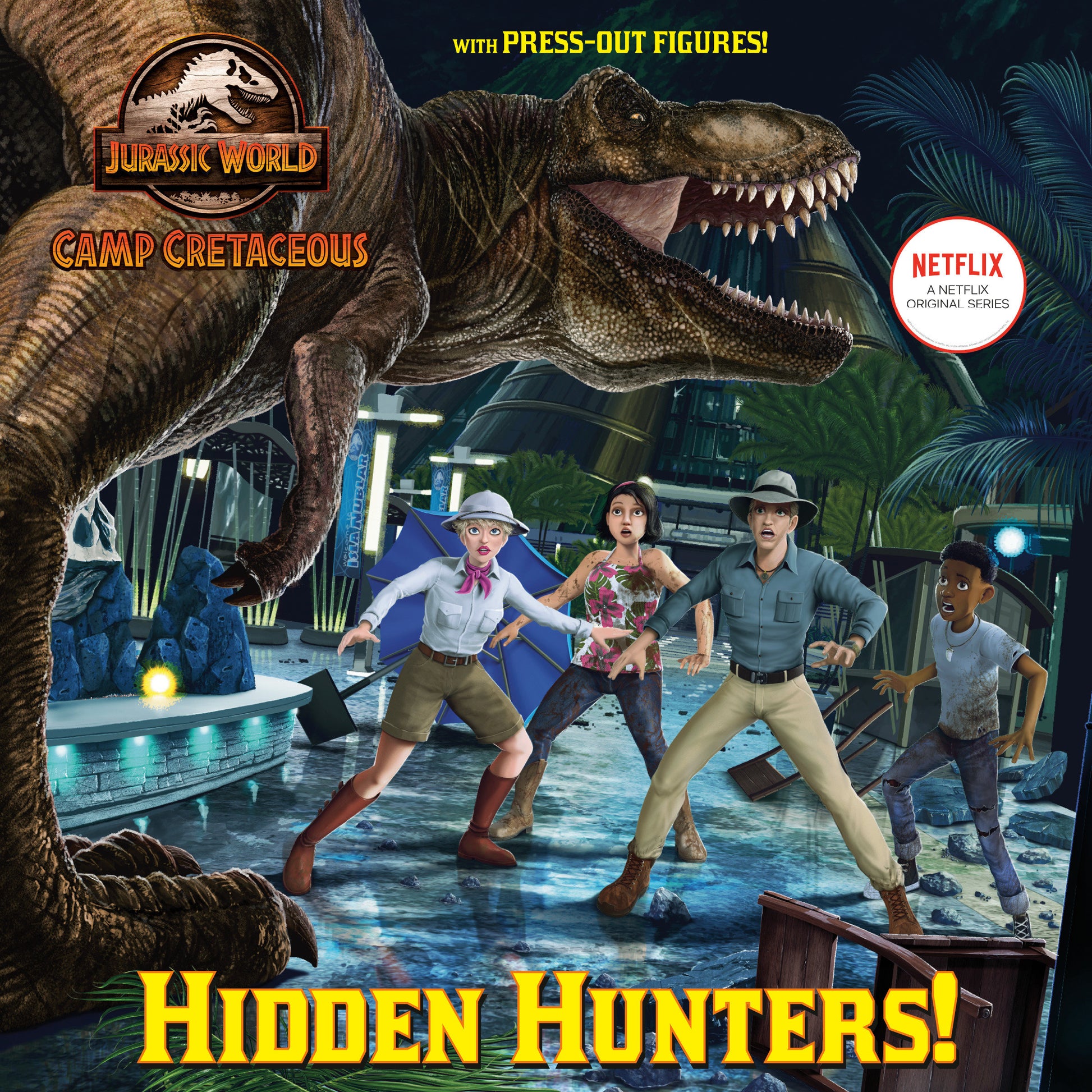 Hidden Hunters! (Jurassic World: Camp Cretaceous) (Pictureback)
