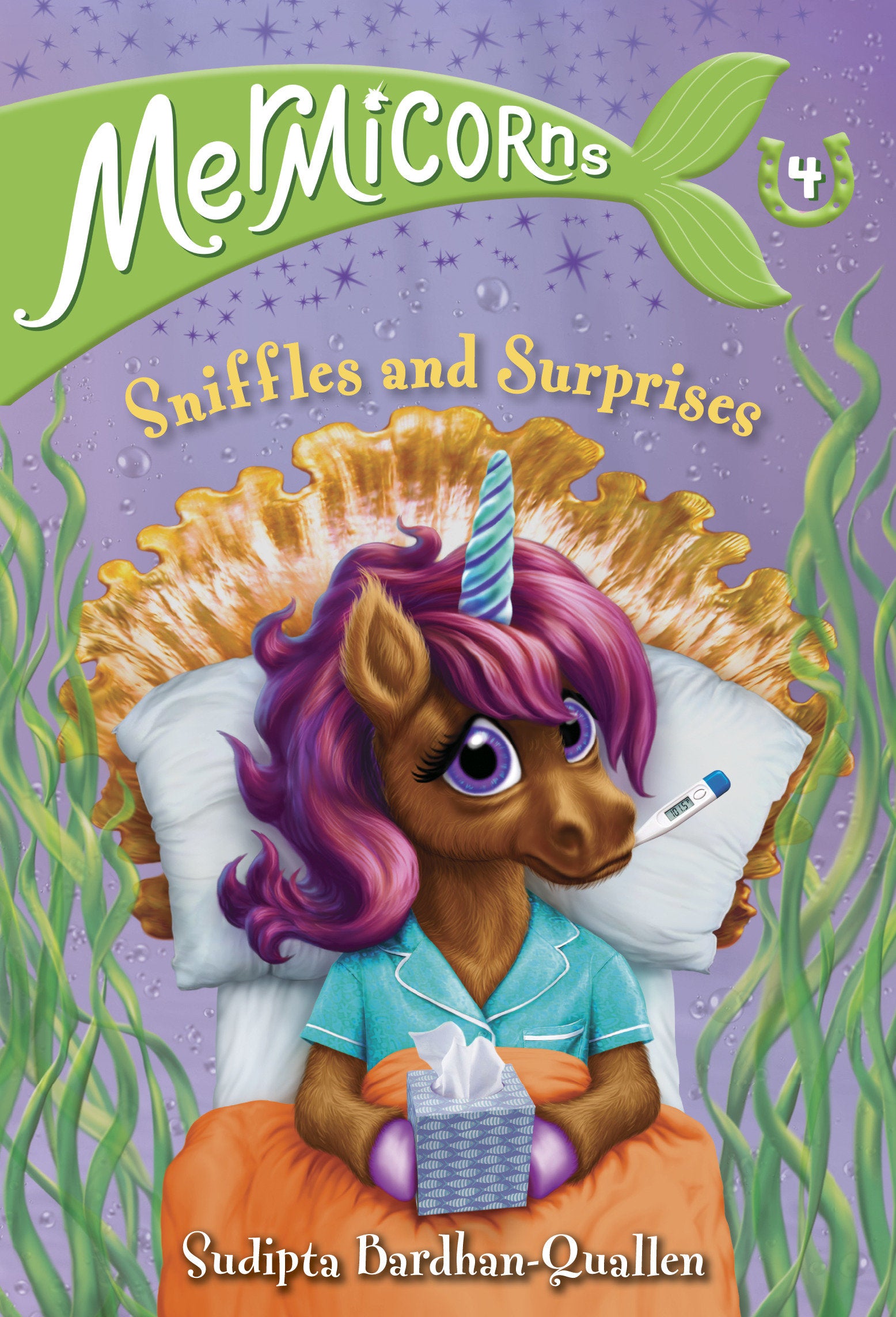 Mermicorns #4: Sniffles and Surprises (Mermicorns) (Book:4)
