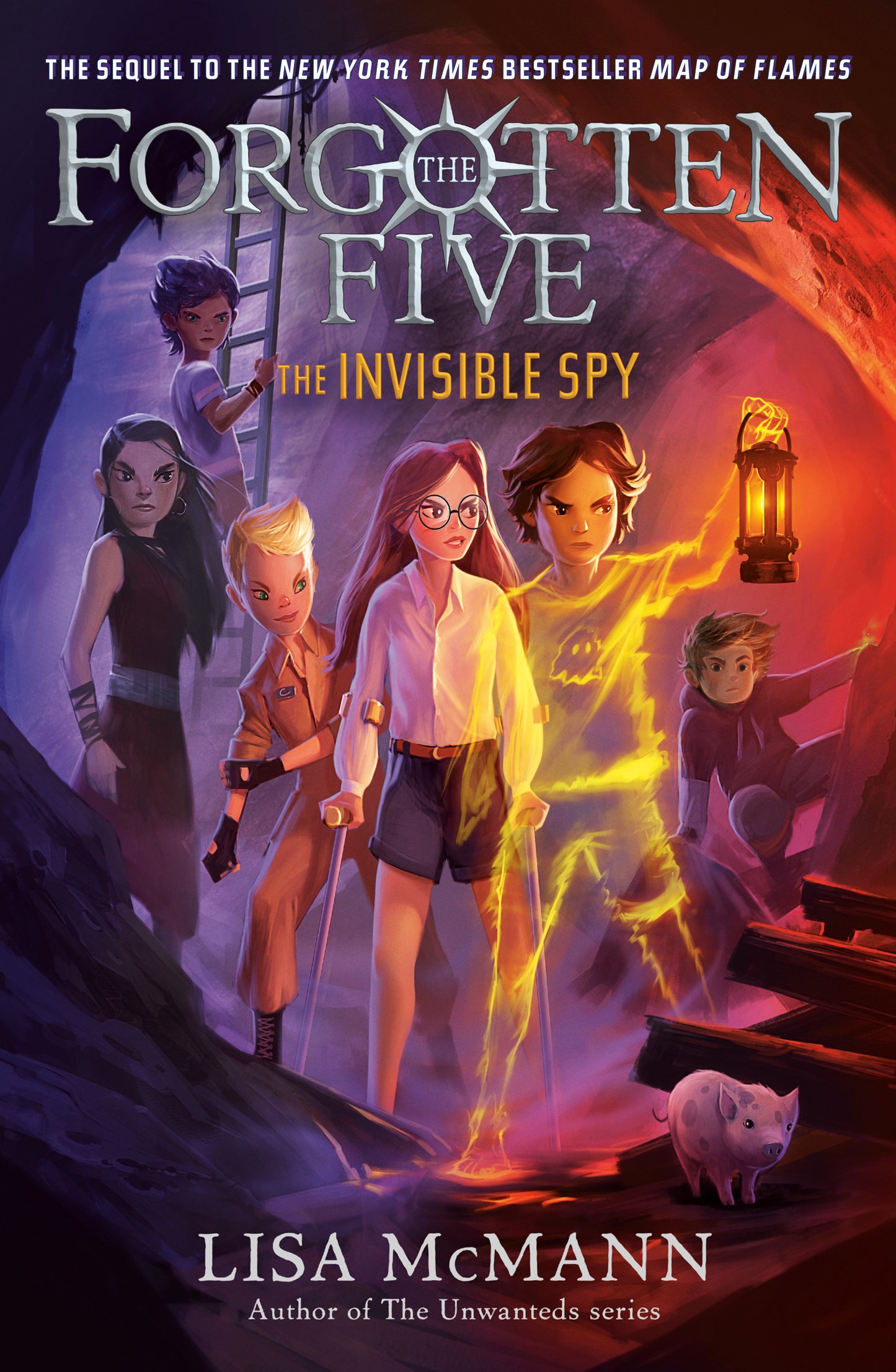 The Invisible Spy (The Forgotten Five, Book 2) (The Forgotten Five) (Book:2)